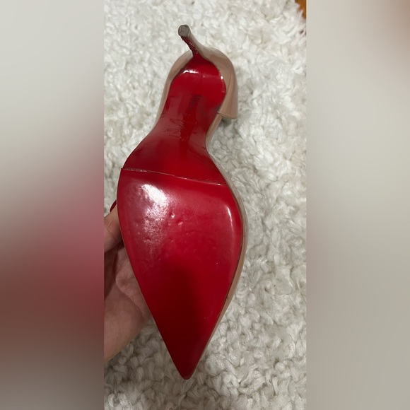 Christian Louboutin iriza Nude Heels - Picture 4 of 8